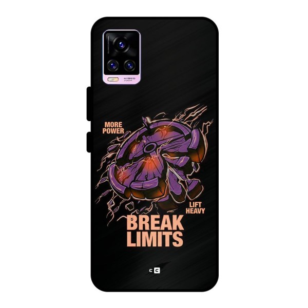 Break Limits Metal Back Case for Vivo V20 Pro