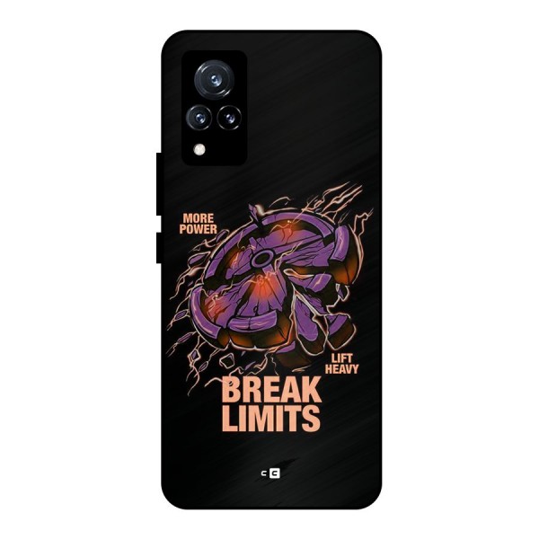 Break Limits Metal Back Case for Vivo V21 5G