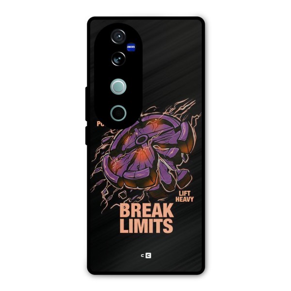 Break Limits Metal Back Case for Vivo V40