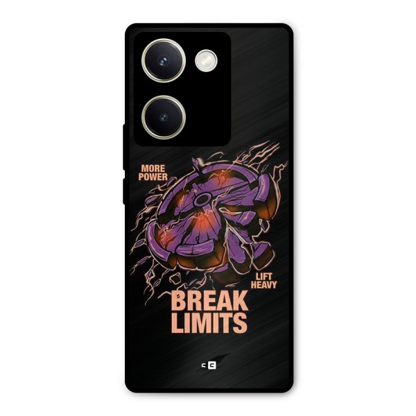 Break Limits Metal Back Case for Vivo Y200 Pro