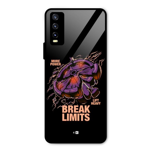 Break Limits Metal Back Case for Vivo Y20 2021