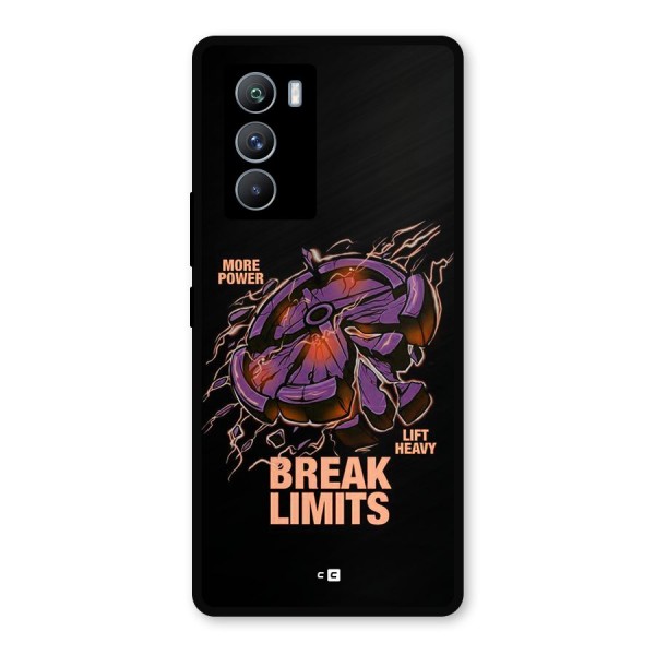 Break Limits Metal Back Case for iQOO 9 SE