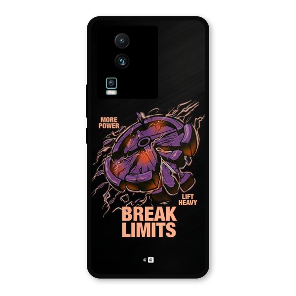 Break Limits Metal Back Case for iQOO Neo 7