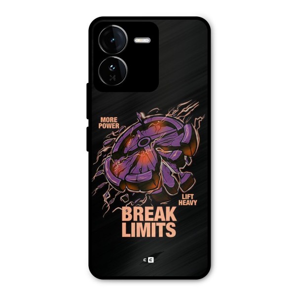 Break Limits Metal Back Case for iQOO Z9