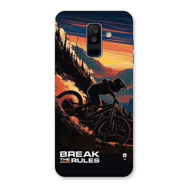 Break The Rules Back Case for Galaxy A6 Plus