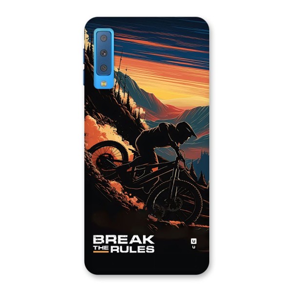 Break The Rules Back Case for Galaxy A7 (2018)