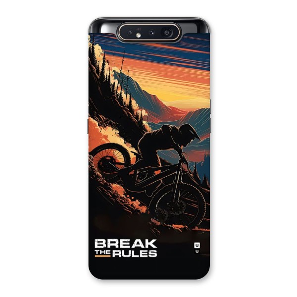 Break The Rules Back Case for Galaxy A80