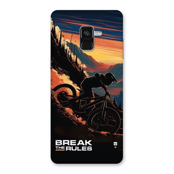 Break The Rules Back Case for Galaxy A8 Plus