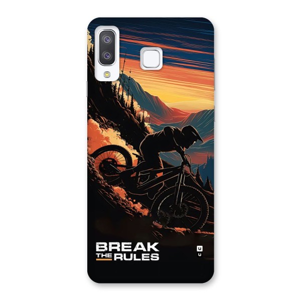 Break The Rules Back Case for Galaxy A8 Star