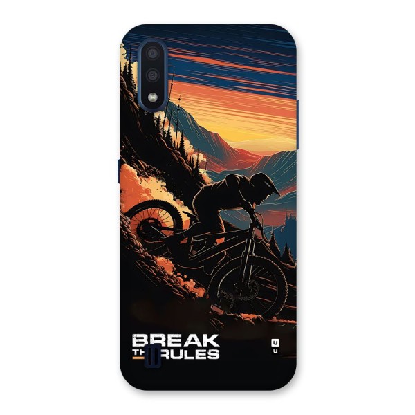 Break The Rules Back Case for Galaxy M01