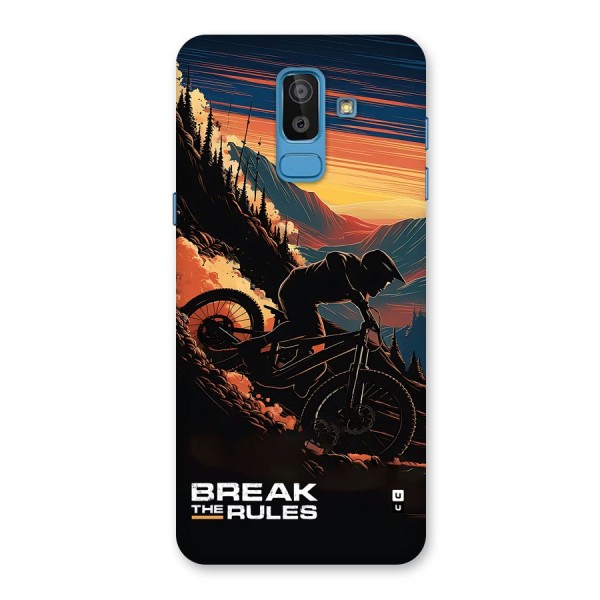 Break The Rules Back Case for Galaxy On8 (2018)