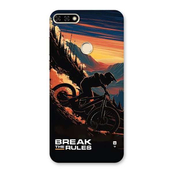 Break The Rules Back Case for Honor 7A