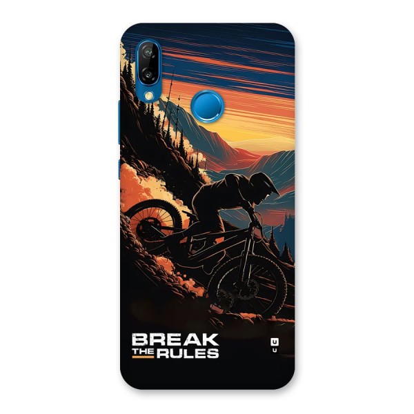 Break The Rules Back Case for Huawei P20 Lite