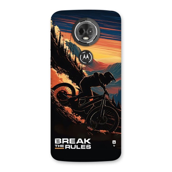 Break The Rules Back Case for Moto E5 Plus