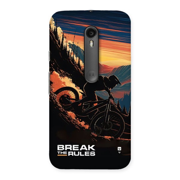 Break The Rules Back Case for Moto G3