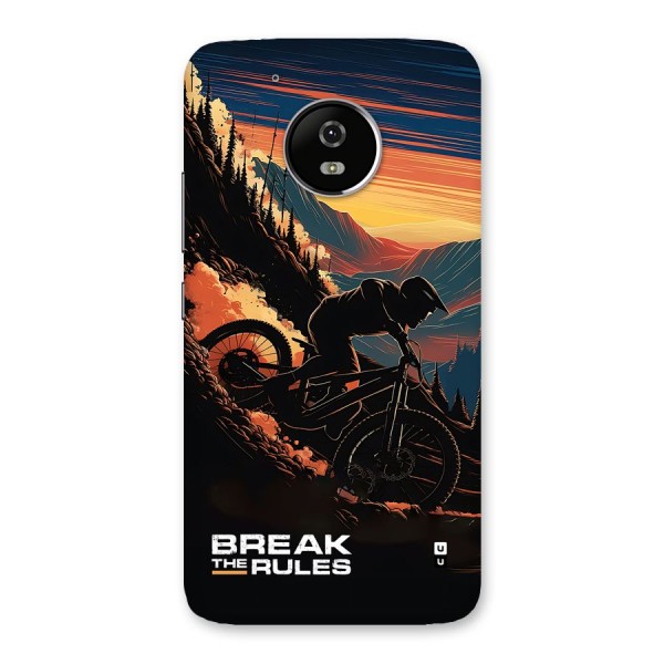 Break The Rules Back Case for Moto G5