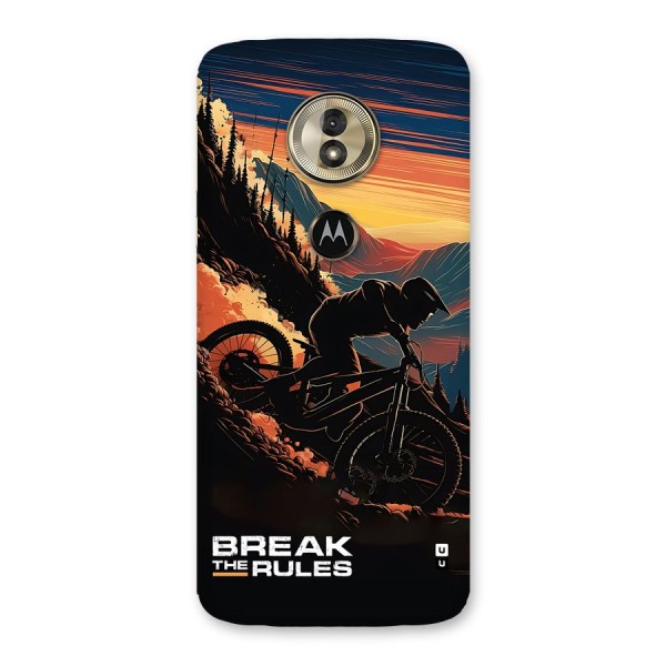 Break The Rules Back Case for Moto G6 Play