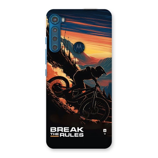 Break The Rules Back Case for Motorola One Fusion Plus