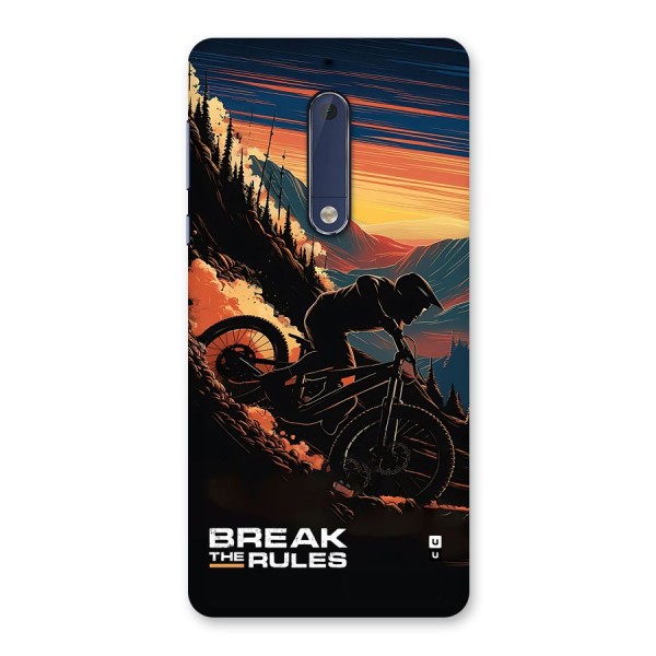 Break The Rules Back Case for Nokia 5