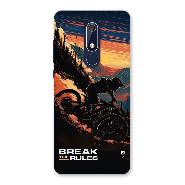 Break The Rules Back Case for Nokia 5.1