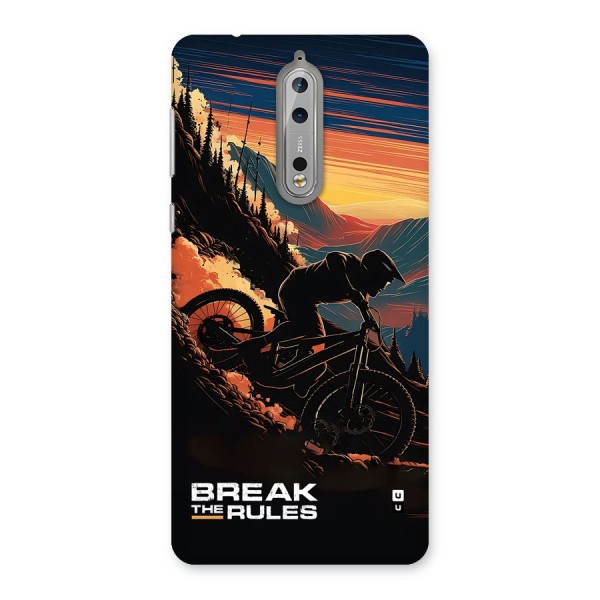 Break The Rules Back Case for Nokia 8