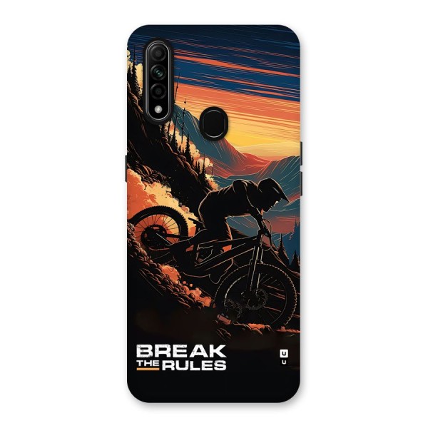 Break The Rules Back Case for Oppo A31