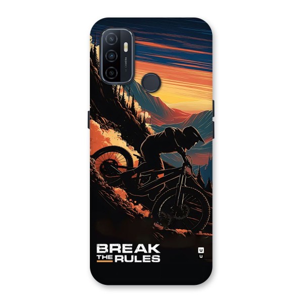 Break The Rules Back Case for Oppo A33 (2020)