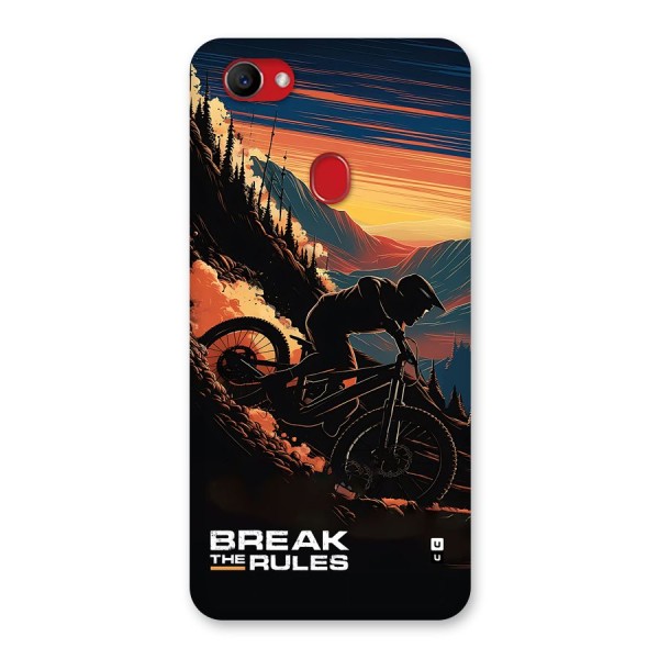 Break The Rules Back Case for Oppo F7