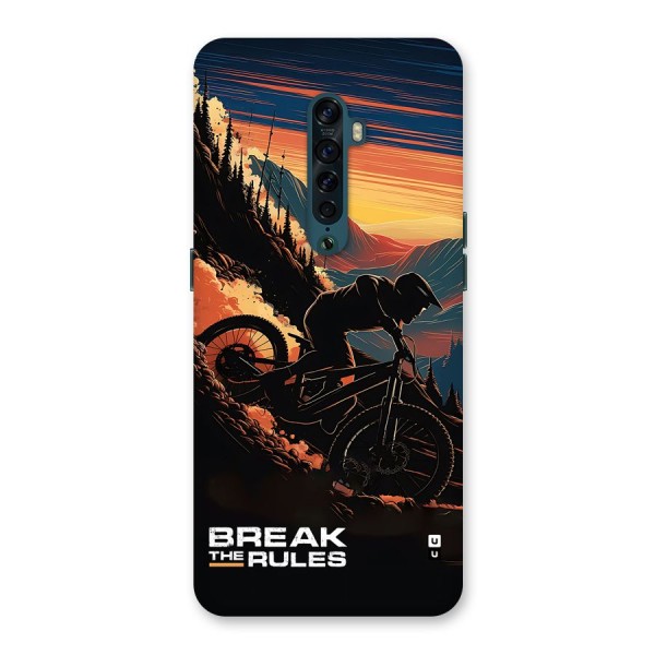 Break The Rules Back Case for Oppo Reno2