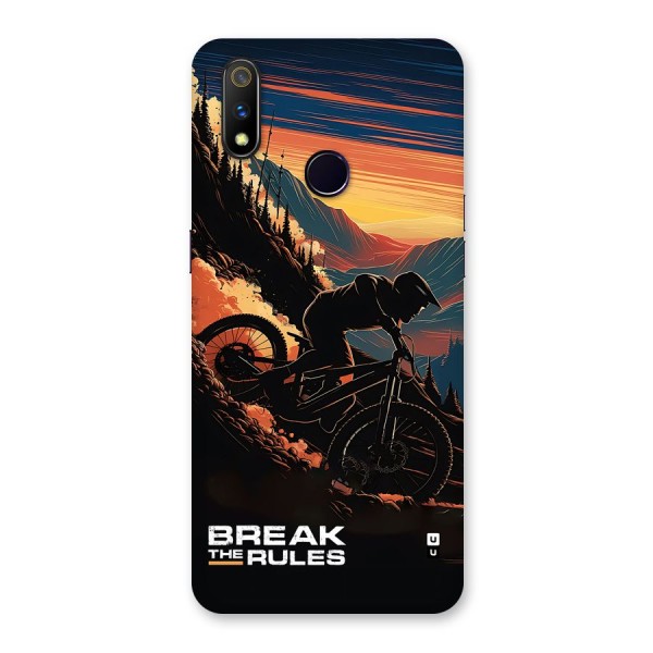 Break The Rules Back Case for Realme 3 Pro