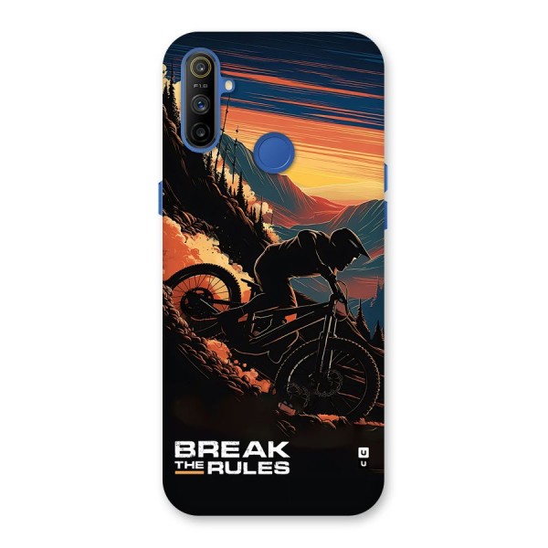 Break The Rules Back Case for Realme Narzo 10A