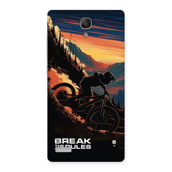 Break The Rules Back Case for Redmi Note