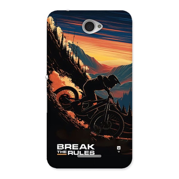 Break The Rules Back Case for Xperia E4