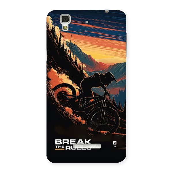 Break The Rules Back Case for YU Yureka Plus