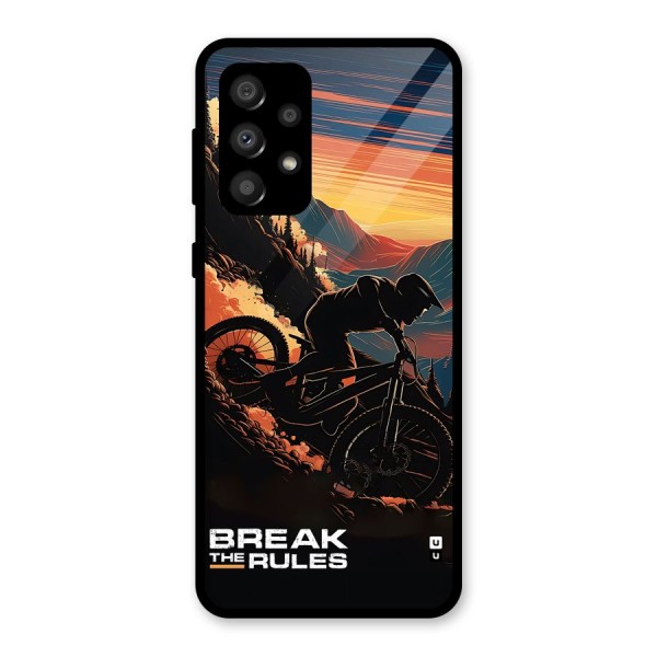 Break The Rules Glass Back Case for Galaxy A32