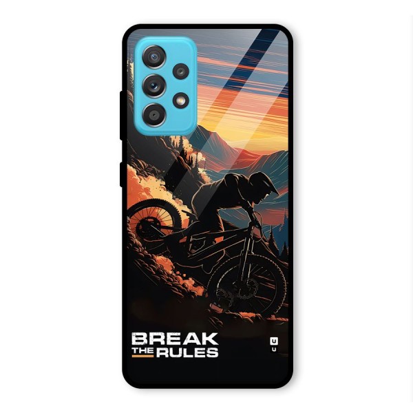 Break The Rules Glass Back Case for Galaxy A52s 5G