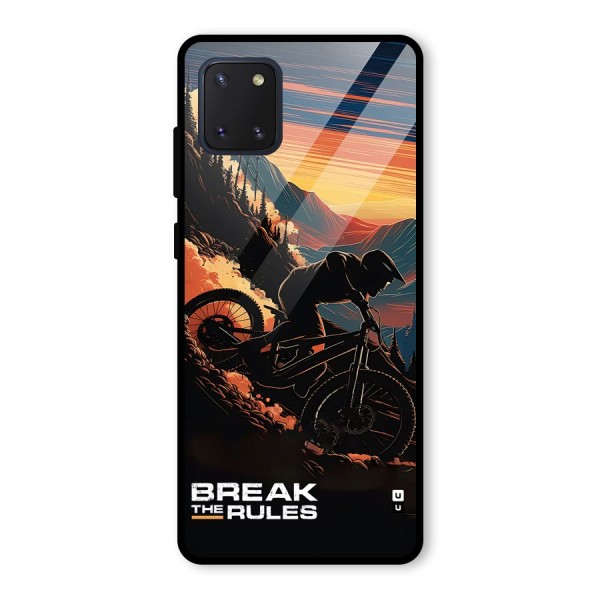 Break The Rules Glass Back Case for Galaxy Note 10 Lite