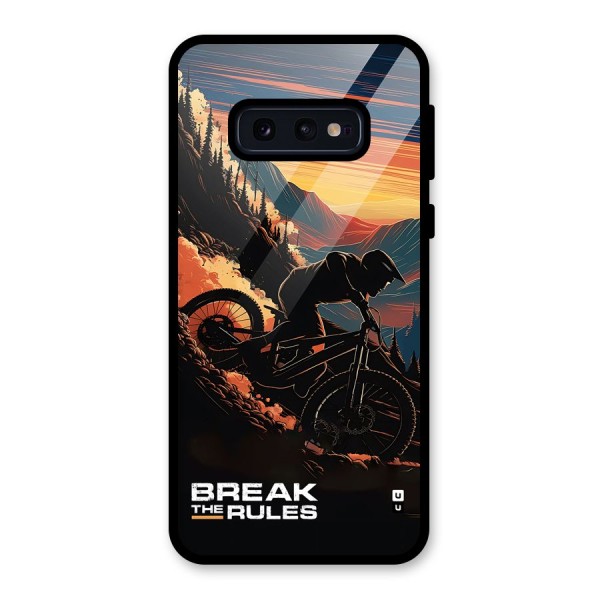 Break The Rules Glass Back Case for Galaxy S10e