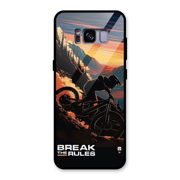 Break The Rules Glass Back Case for Galaxy S8