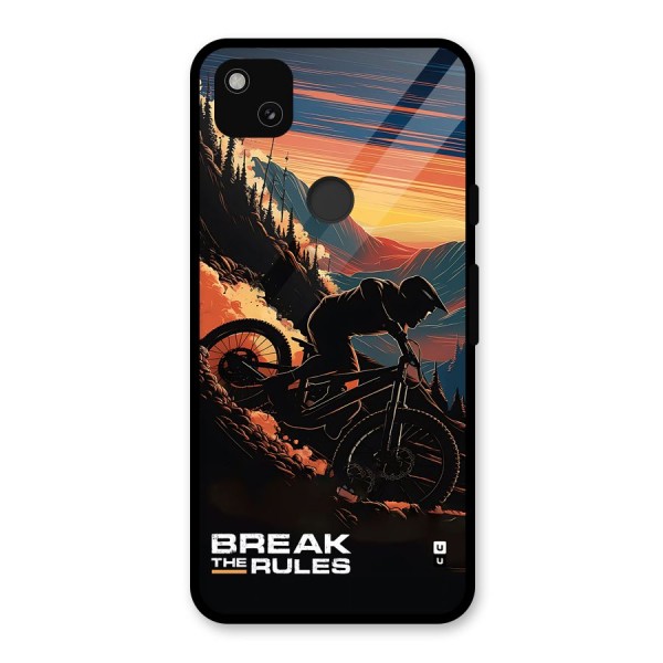 Break The Rules Glass Back Case for Google Pixel 4a