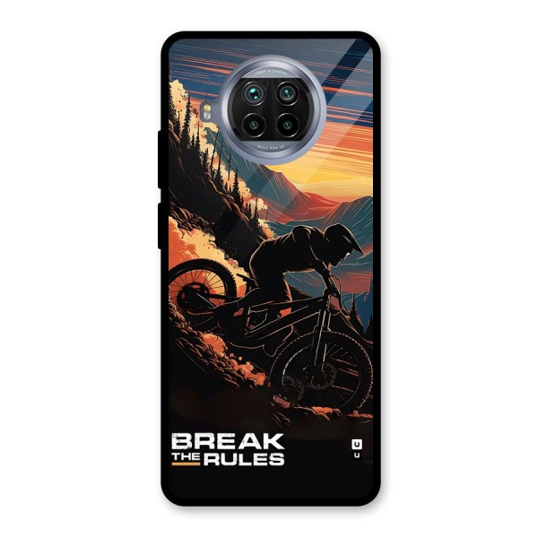 Break The Rules Glass Back Case for Mi 10i