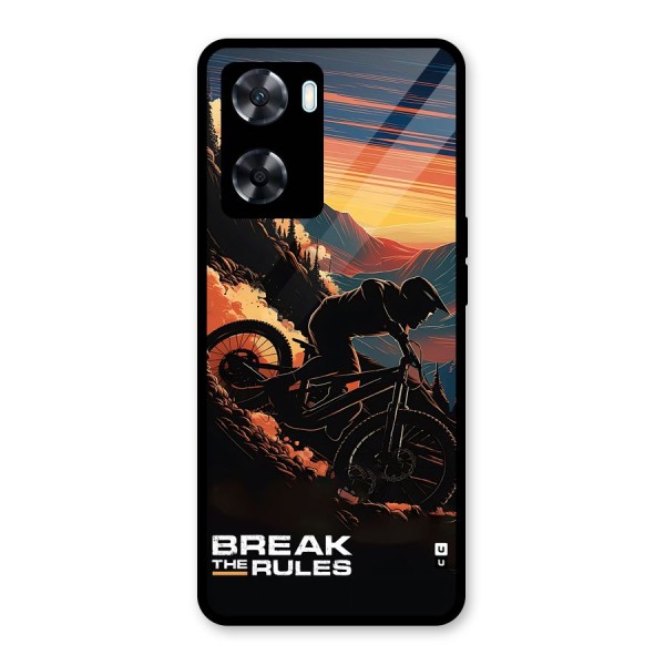 Break The Rules Glass Back Case for Oppo A77