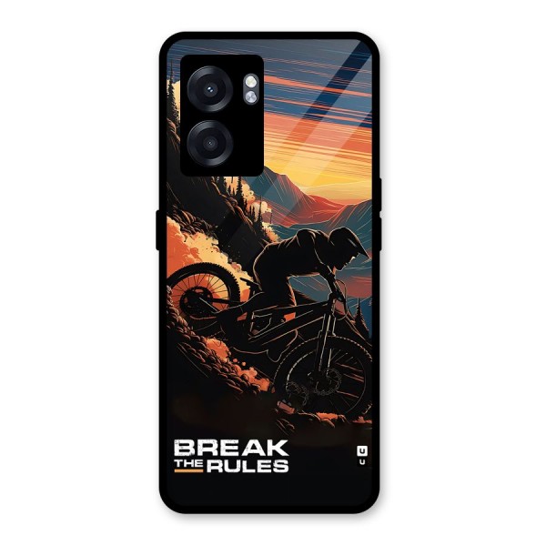 Break The Rules Glass Back Case for Oppo K10 (5G)