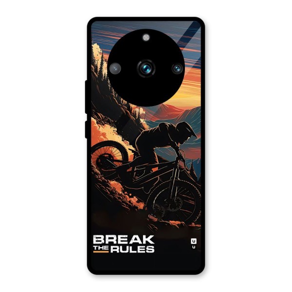 Break The Rules Glass Back Case for Realme 11 Pro