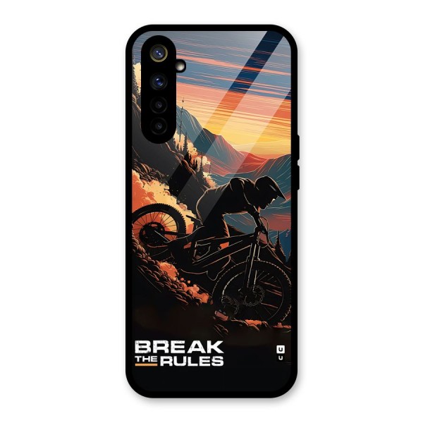 Break The Rules Glass Back Case for Realme 6