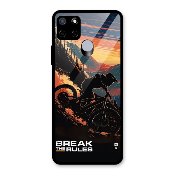 Break The Rules Glass Back Case for Realme C12