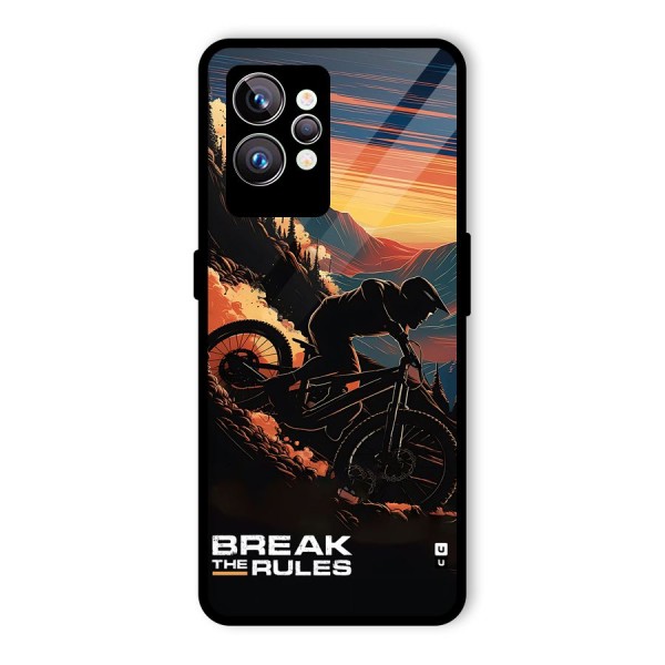 Break The Rules Glass Back Case for Realme GT2 Pro