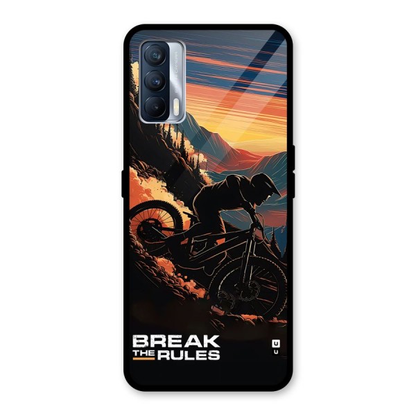 Break The Rules Glass Back Case for Realme X7