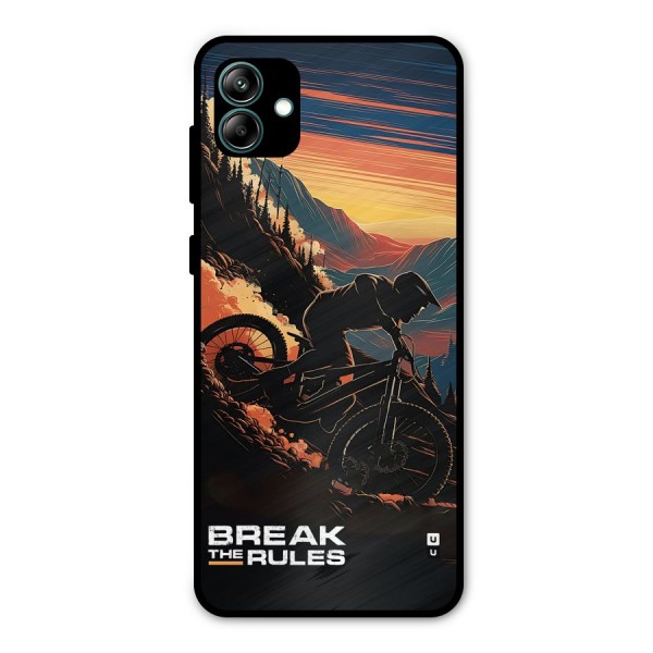 Break The Rules Metal Back Case for Galaxy A04