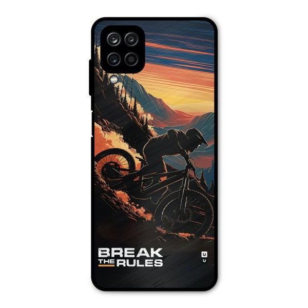 Break The Rules Metal Back Case for Galaxy A12